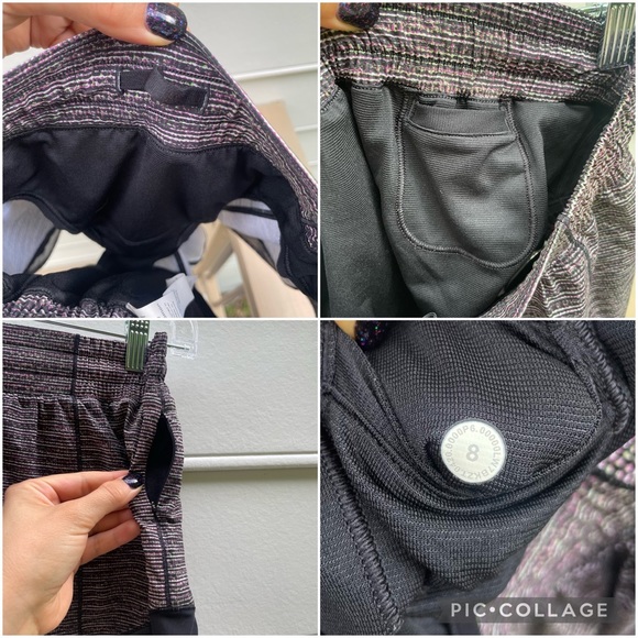Lululemon Peloton Limitless 4" Hotty Hot Shorts 8 Tall - Picture 15 of 16